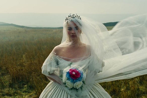 Margot Robbie in <i>Wuthering Heights</i>.