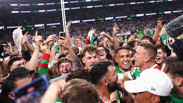 The crowd at Allianz Stadium.