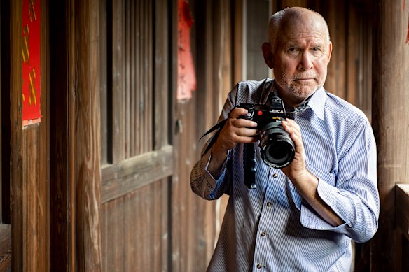 American photographer Steve McCurry.