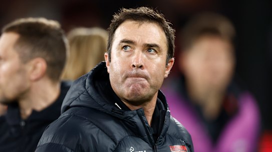 Former Essendon coach Brad Scott.