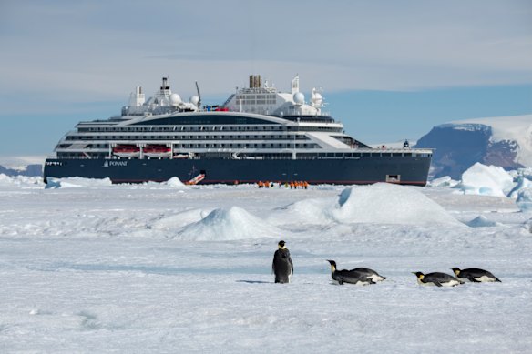 Exploring Antarctica with Ponant.