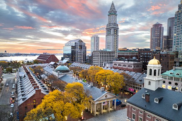 Wages in many US cities, including Boston, are far higher than wages in Australia.