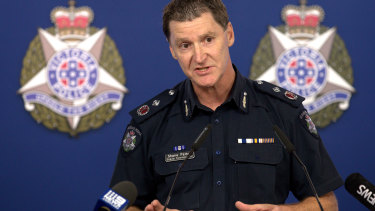 Victoria Police Deputy Commissioner Shane Patton.