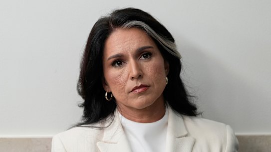 Tulsi Gabbard at the White House in 2025.