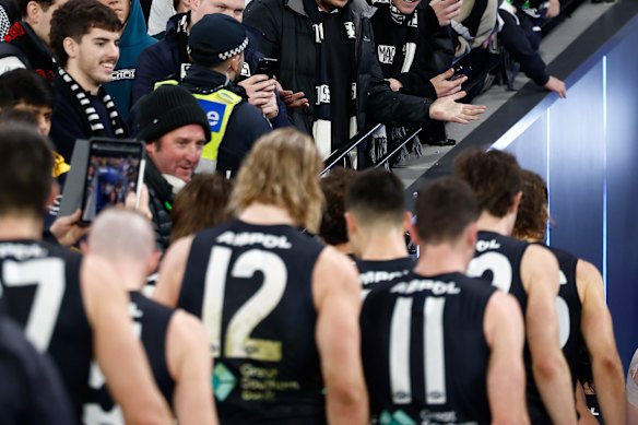 It was another dirty night for Carlton and their faithful.
