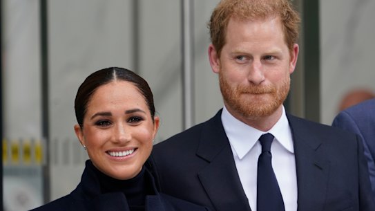 Meghan, the Duchess of Sussex, and Prince Harry.