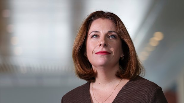 Communications Minister Anika Wells.