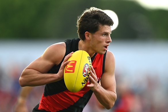 Archie Perkins is out of the Bombers team at the moment.