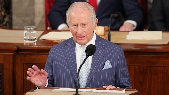 King Charles III reminded the US that America’s words have significant impact on the wider world.