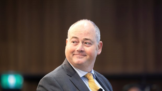 NAB chief executive Andrew Irvine.