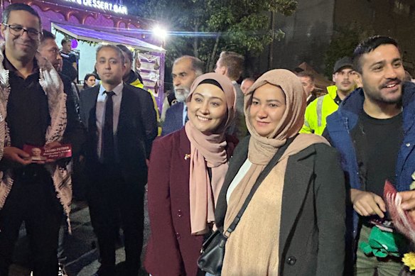 Payman in Dandenong on Wednesday night.