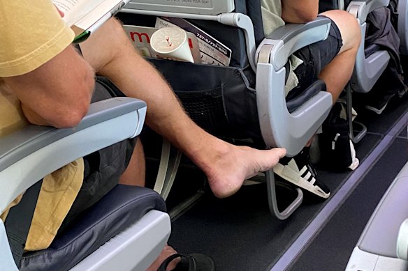 No one wants to see, or smell, your bare feet.