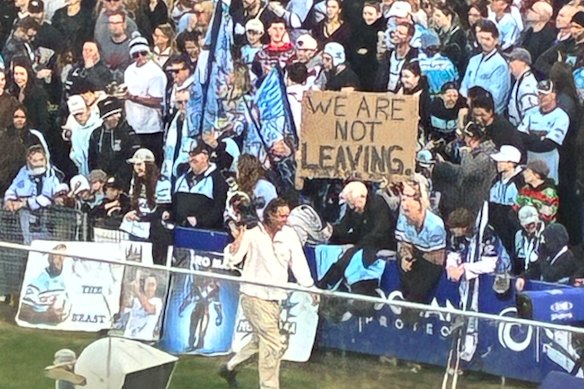 Cronulla fans have made their home ground a fortress.