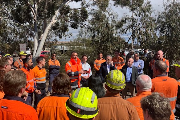 About 500 workers will lose their jobs at South Australia’s Whyalla steelworks.