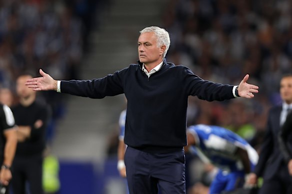 Portuguese manager Jose Mourinho.