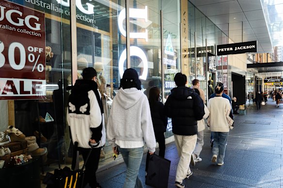The Reserve Bank says there are signs that shoppers are becoming more confident.