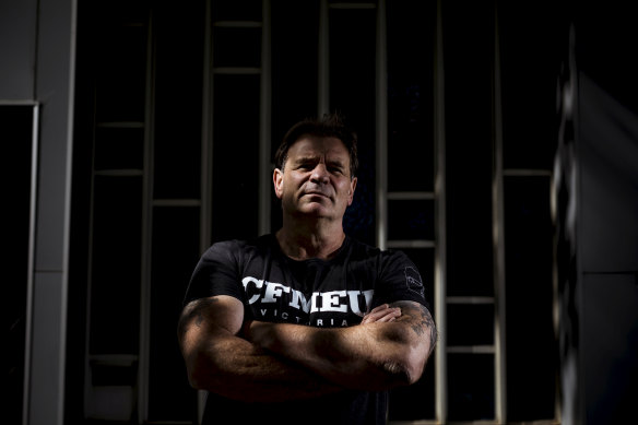 Former CFMEU boss John Setka.