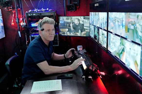 Gordon Ramsay in Gordon Ramsay’s Secret Service. 