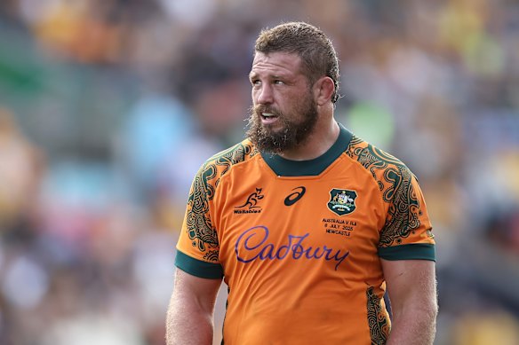 Australian veteran James Slipper will play his final Test on Saturday.