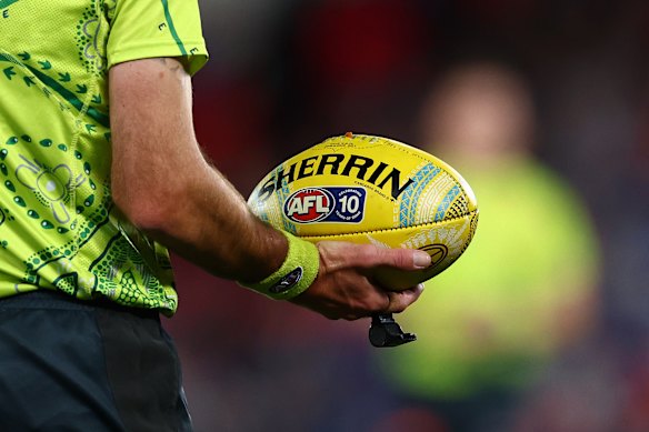 The stand rule has proved contentious for the AFL, and added more pressure on umpires.