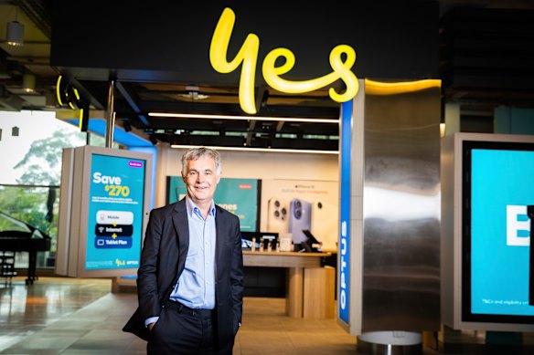 Stephen Rue was considered a safe pair of hands as Optus chief executive.