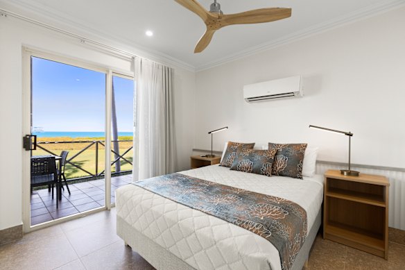 Bedroom Bayview Suite.