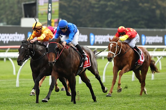 Attica shades Shangri La Boy in the Spring Champion Stakes.