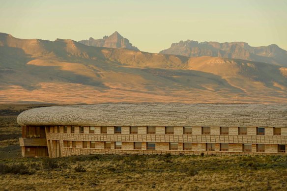 Luxury lodge Tierra Patagonia.