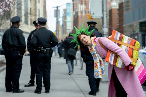 Carrie Preston plays the eccentric detective Elsbeth Tascioni in the eponymous series created by Good Wife and Good Fight producers Robert and Michelle King.