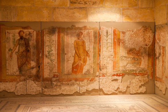Gaziantep Museum displays the world’s astir   awesome  mosaic postulation  from past  metropolis  of Zeugma.