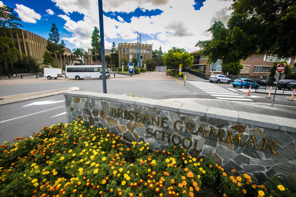 Brisbane Grammar School at Spring Hill.