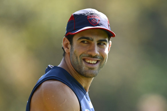 Christian Petracca says he sees his future with Melbourne.