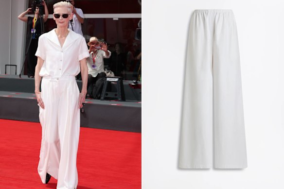  Scanlan Theodore “Soft wide leg” trousers.  