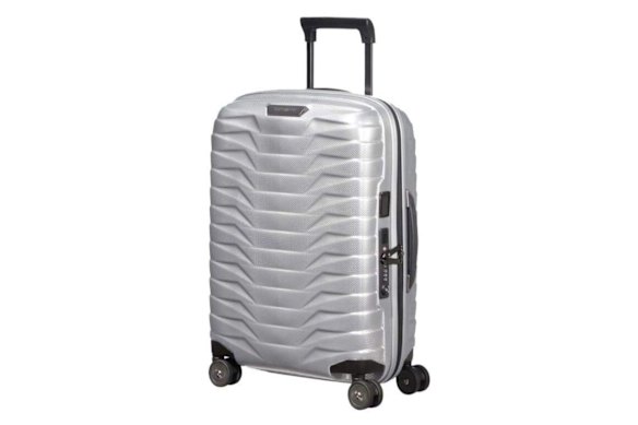 Samsonite Proxis Suitcase, Silver, 81cm.