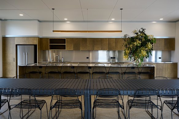 An example of hemp joinery at Woodleigh School on the Mornington Peninsula.