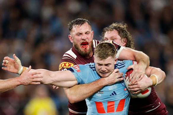 Hudson Young has blossomed into a regular for NSW.