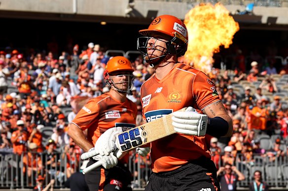 The Perth Scorchers are through to the BBL grand final on SUnday.