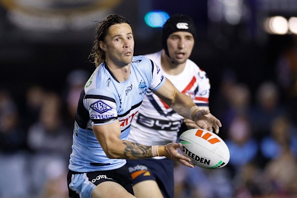 Nicho Hynes will be a key player for the Sharks.