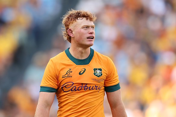 Tane Edmed had a difficult full Test debut for the Wallabies against Argentina.