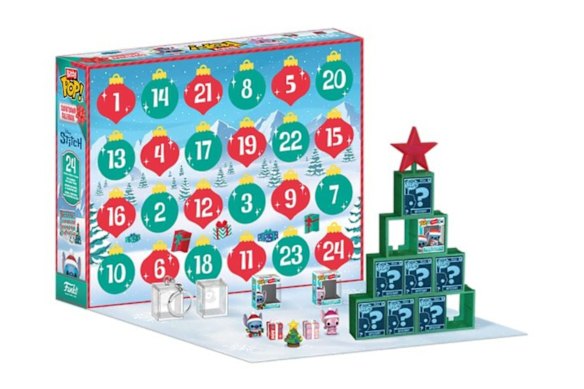 Bitty Pop! Holiday Countdown Calendars, $85.