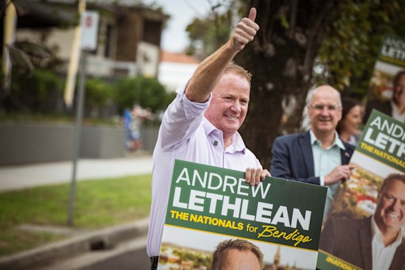 Andrew Lethlean was confirmed as the Nationals’ candidate for Bendigo East during the week.