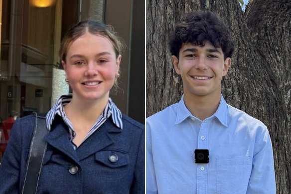 Macy Neyland and Noah Jones are the plaintiffs in the High Court challenge.