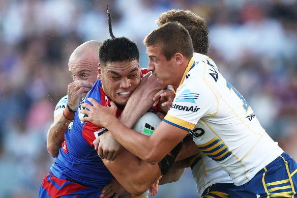 Leo Thompson had four seasons at Newcastle.