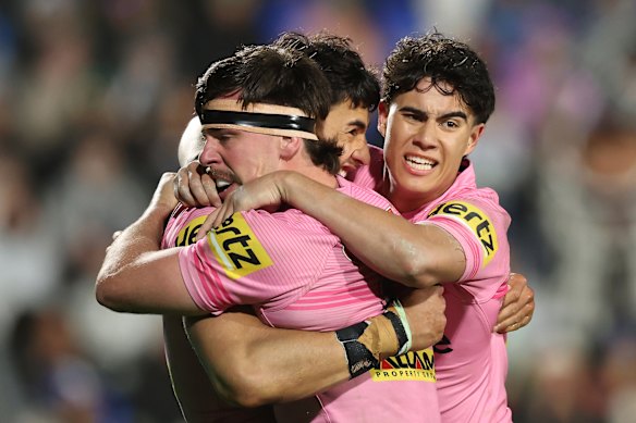 Casey McLean and Blaize Talagi have been on fire on the Panthers’ left edge.