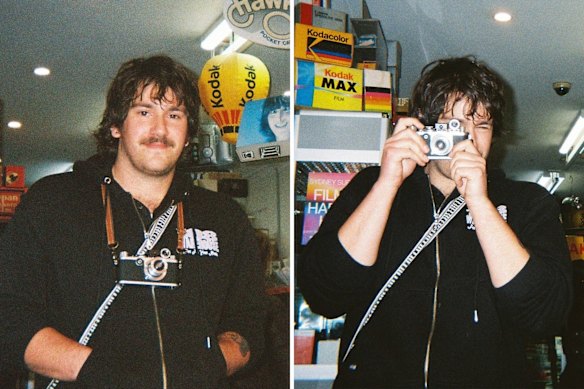 Denis Hasagic, 25, was originally saving up for a digital camera when he found his love of film photography.
