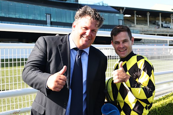 Paul Messara and Aaron Bullock.