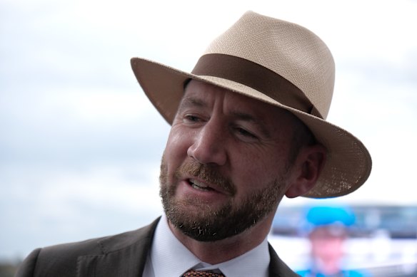 Trainer Ciaron Maher will have a number of horses running in the Melbourne Cup. 