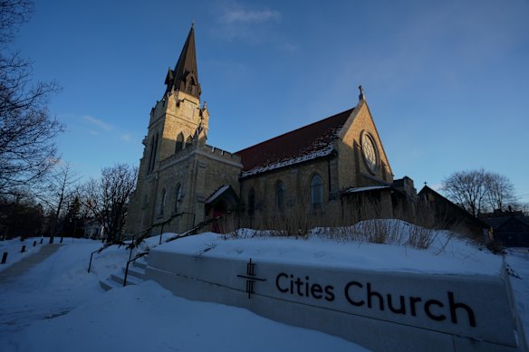 Cities Church in St Paul, Minnesota, where activists shut down a service alleging the pastor was an ICE agent.