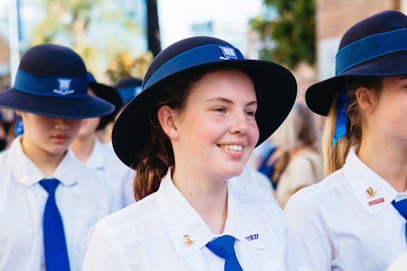 Brisbane Girls’ Grammar School student Olivia King said she was quietly confident about her ATAR results.