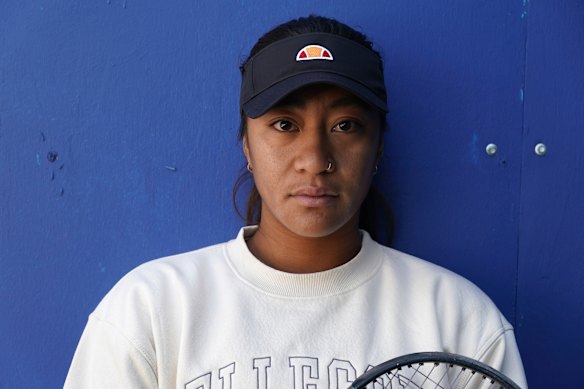 Australian tennis player Destanne Aiava.